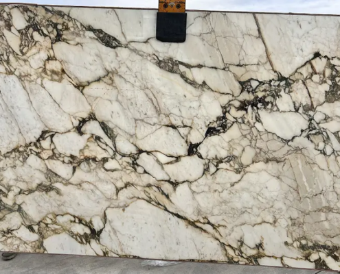 Calacatta Vagli Oro P. Marble 121”x76”x ¾”