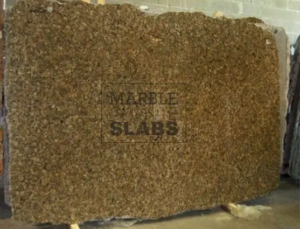 Butterfly Gold Granite Slab – golden granite with brown and black veining