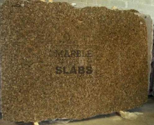 Butterfly Gold Granite Slab – golden granite with brown and black veining