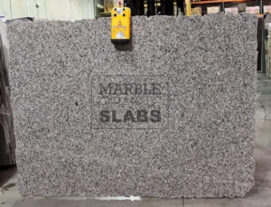 Caledonia Granite Slab – gray granite with black and white speckles