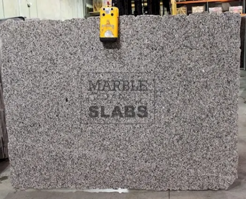 Caledonia Granite Slab – gray granite with black and white speckles