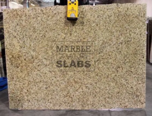 Giallo Helena Granite Slab – creamy gold granite with warm undertones