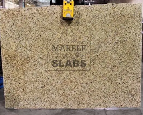 Giallo Helena Granite Slab – creamy gold granite with warm undertones