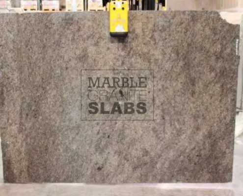 Dark brown granite with sparkling crystals