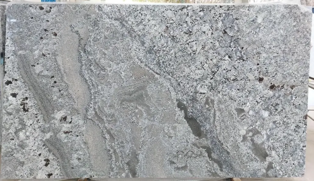 Arara Blue quartzite slab for countertops