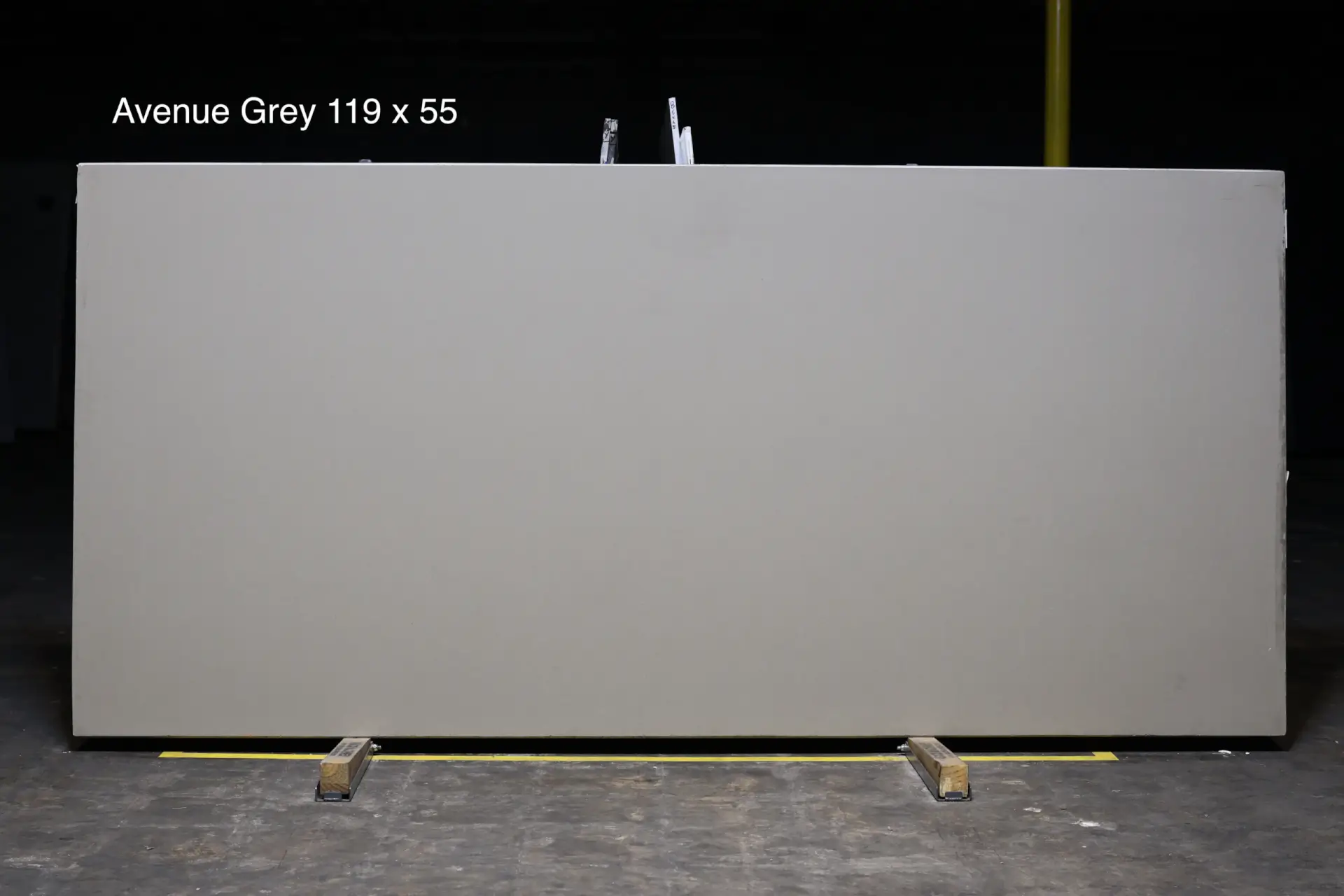 Avenue Grey quartz slab 119 x 55 custom quartz countertops special