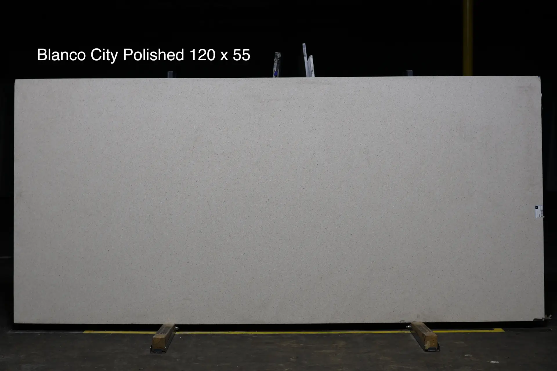 Blanco City Polished quartz slab 120 x 55 custom quartz countertops special