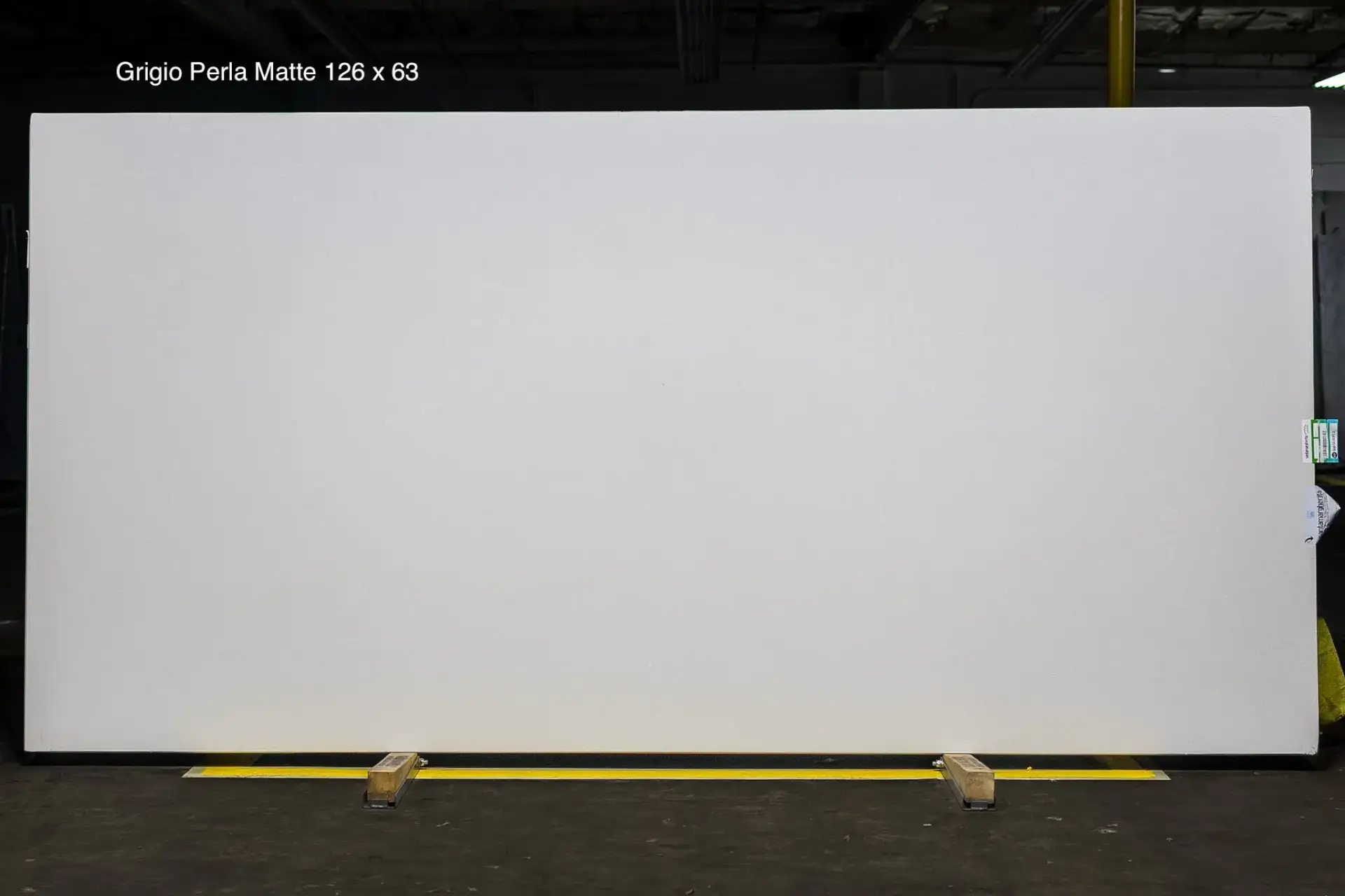 Grigio Perla Matte quartz slab 126 x 63 custom quartz countertops special