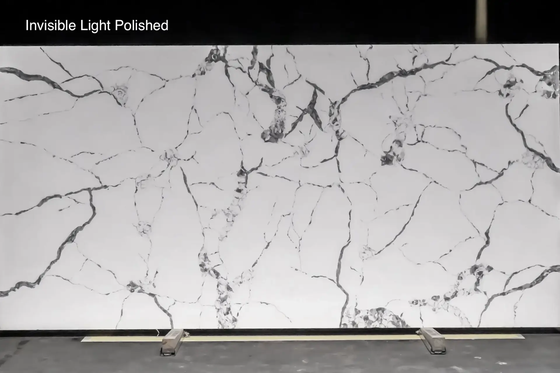 Invisible Light Polished quartz slab custom quartz countertops special