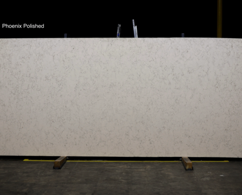 Light quartz with delicate movement for soft, warm kitchens and polished upscale countertop installations.