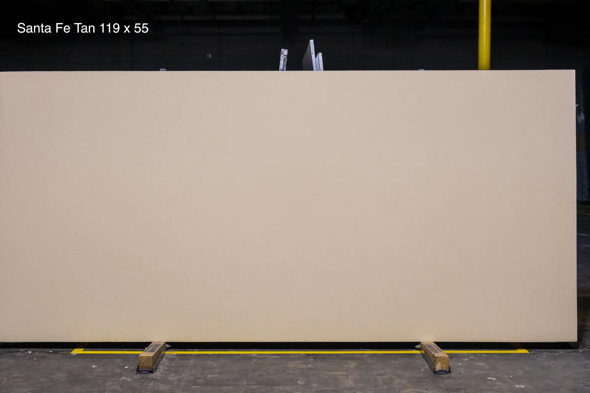 Santa Fe Tan quartz slab 119 x 55 custom quartz countertops special