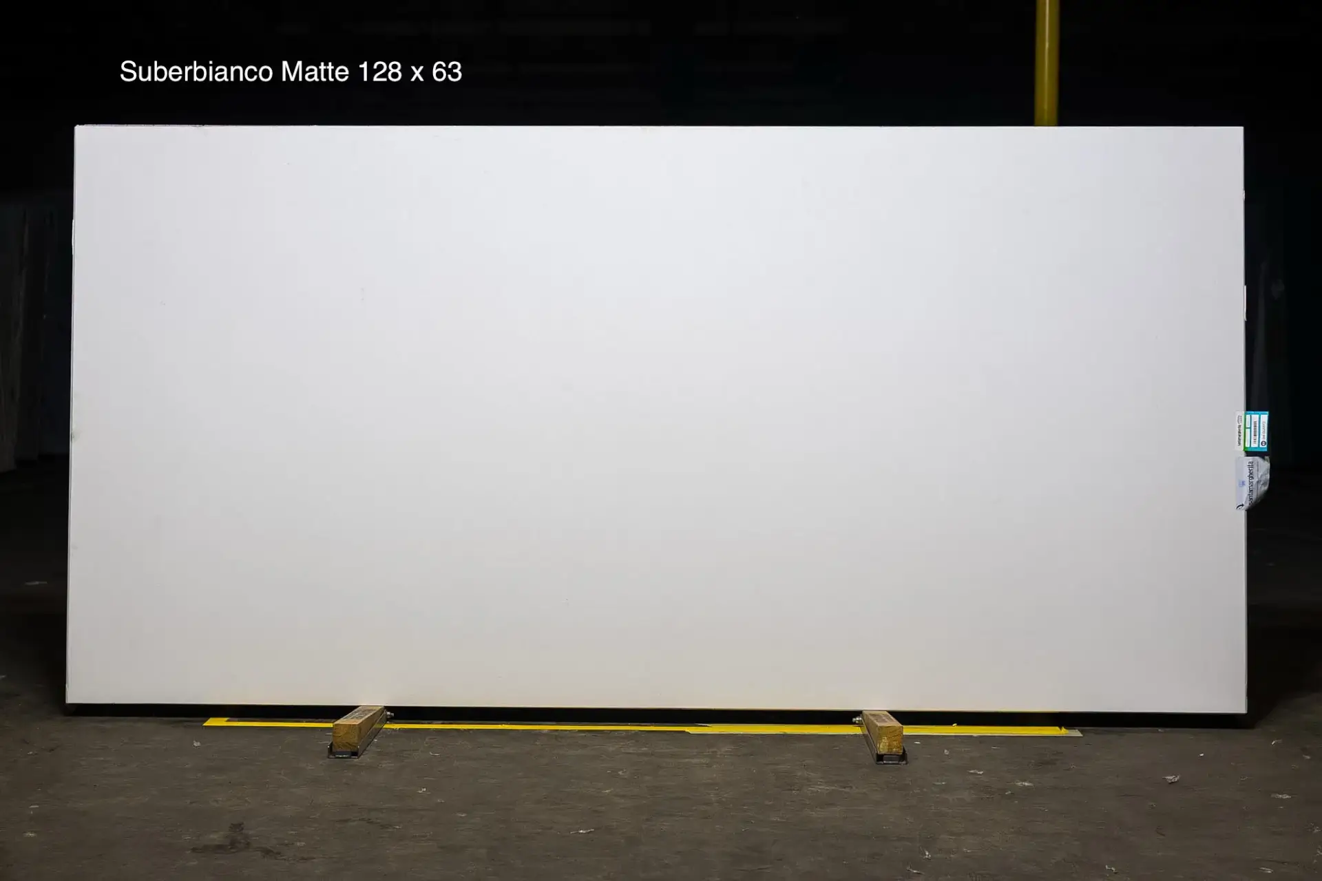 Suberbianco Matte quartz slab 128 x 63 custom quartz countertops special