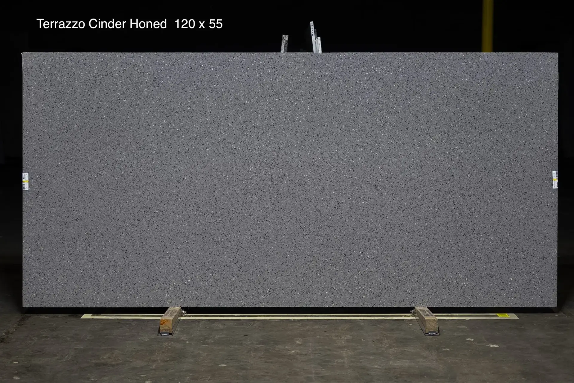Terrazzo Cinder Honed quartz slab 120 x 55 custom quartz countertops special