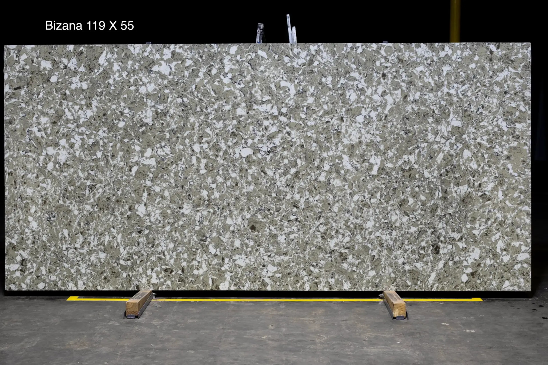 Bizana quartz slab 119 x 55 custom quartz countertops special