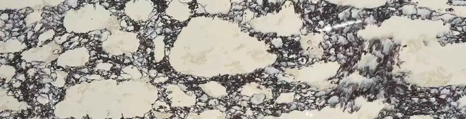 Calacatta Viola prefab quartz countertop color